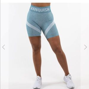 VANQUISH SIZE MEDIUM BIKER SHORTS WORN ONCE